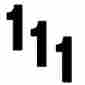 02-4471 Factory Effex Fx Black Number 1 Graphics For Kawasaki Dirt Bikes Motorcycle 02-4471 Factory Effex Fx Black Number 1 Graphics For Kawasaki Dirt Bikes Motorcycle