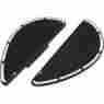 15-419 05-06 Arlen Ness F Series Deep Cut Blk Floorboards Softail Springer Classic