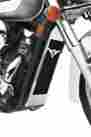 750aero 05-9346 Cobra Radiator Cover Chrome Honda 04-09