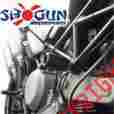 750-8209 10-12 Shogun Motorsports Ducati No Cut Frame Sliders Hypermotard 796 Black Version