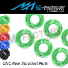 Rsnf01xxmussn1d008 10mm Rear Sprocket Nuts Kit Fit Kawasaki Gpz400r 85 Gpz500