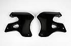 12-265-33 Ufo Plastics Suzuki Black Radiator Shroud Shrouds Set Rm New 12-265-33 Ufo Plastics Suzuki Black Radiator Shroud Shrouds Set Rm New