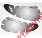 168tpt-0025 2009 2016 Zx6r Zx 6r New Genuine Kawasaki Tank Knee Pad Covers Logo Ninja
