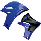 1776-62 Ufo Cycra Powerflow Intake Radiator Shrouds Blue Yamaha Yzf