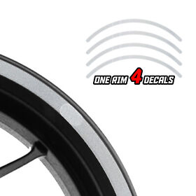 Rmwsra17mm566003 17inch Rim Silver Reflective Wheel Sticker For Aprilia Tuono 125 V4 1100 Rr