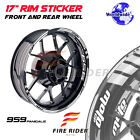 Aa02 17inch Rim Stickers Decals Custom For Ducati 959 Panigale 15-19 15 16 17 18 19
