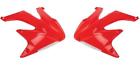 1cyc-1885-33 Cycra Powerflow Intake Radiator Shrouds Red Fits Honda
