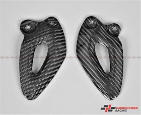 Trtr284100cf 2020-2022 Triumph Rocket 3 Heel Plates 100% Carbon Fiber