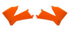 2043670237 Acerbis Radiator Shrouds Orange