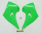 2043750006 Acerbis Radiator Shrouds For Kawasaki Green 886687021749