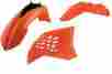 2082030237 Acerbis Plastics Kit Ktm Orange 125 Sx 2007-2009