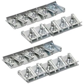 M525-a074 20x Motorcycle Faring Bolt Nut Zinc-plated Screw Clip Speedclips 6mm For Honda
