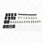 215 Xk Silver Fairing Bolts Kit Fastener Clips Screw 617949656559 215 Xk Silver Fairing Bolts Kit Fastener Clips Screw 617949656559