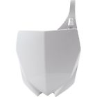 800-841-2960 2171750002 Acerbis White Front Number Plate