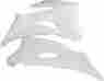 2171760002 Acerbis Radiator Shrouds White