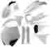 2205270002 Acerbis Ktm Full Plastic Kit White Body 73-7485