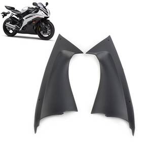 22shopde 223000117565 For Yamaha Yzf R6 08-16 Black Side Air Duct Cover Fairing Cowling Insert Part