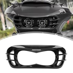 22shopde 536123314217 Motor Unpainted Black Headlight Bezel For Harley Road Glide Fltrx Fltru 2015