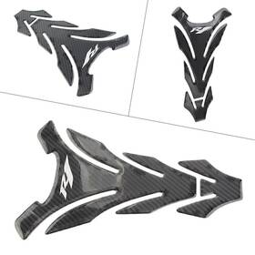 22shopde 550756135254 Gas Fuel Tank 3d Decal Protector Pad Sticker Carbon Fiber For Yamaha Yzf-r1