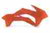 2314250237 Acerbis Radiator Shrouds Orange Ktm 300 Xc-w Six Days 2014-2015