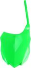 Kx250f-kx450f 2386340235 Acerbis Front Number Plate Fluorescent Green Fits Kawasaki