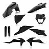 2791540001 Acerbis Full Plastics Kit Black Mx Moto Offroad Body Set