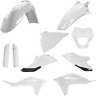 2872811035 Acerbis Full Plastic Kit Wht Blk