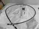 38706-04 Harley-davidson New Nos 2004 And Newer Harley Vrsc Vrod Braided Smoked Clutch Line