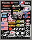40-90-104 Dcor Motorcycle Helmet Decal Sticker Sheet Cor