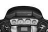 5261 Kuryakyn Black Vinyl Batwing Fairing Pouch Bag For Harley
