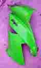 55028-0234 Kawasaki 2009 Ex650r Lt Upper Cowl Green