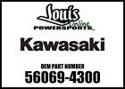 56069-4300 Kawasaki Ninja Pattern Tail Cover Rh New Oem 725984556366