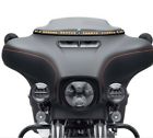 57000395 Harley Davidson Illuminated Windshield Trim Black 57000395 Harley Davidson Illuminated Windshield Trim Black