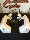 58837-05bhx 58492-05bhx 58491-05bhx 58836-05bhx Harley Davidson Glacier White Pearl Lower Vented Fairing Set