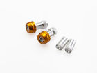 634-4000g Zeta Street Universal Bar End Plugs Small Gold