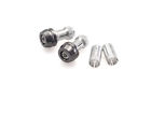 634-4000t Zeta Street Universal Bar End Plugs Small Titanium