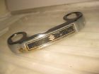 650 Cover Gs650 Plate Gs Fork Trim Clamp Suzuki 1982 1981 Triple Chrome