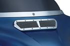 6512 Kuryakyn Mesh Fairing Vent Accents Satin Black