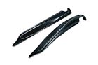 7222 Kuryakyn Gloss Black Upper Saddlebag Filler Panels Harley Flhx