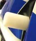 750-5400 Shogun Motorsports Suzuki White No Cut Frame Sliders For 2004-05 Gsx-r 600 Gsxr600