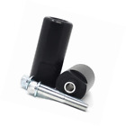 750-6819 Shogun Motorsports Yamaha Black No Cut Frame Sliders 644978411439