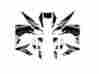 76008999000 Ktm New Oem Structure Graphics Kit 2012 2013 2014 2015 690 Duke
