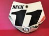 150xc 7730800704428 Ktm Front Number Plate