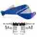 8305300004 Polisport Exura Hand Protector Fits Mx Atv 22mm Bars Universal Blue