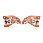 8412400001 Polisport Radiator Scoops Orange Ktm To