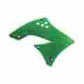 8425000011 Polisport Radiator Covers Dgp Polypropylene Green Kawasaki Set