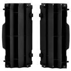 8455300001 Polisport Radiator Louvers Black Ktm Sx