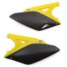 8605200001 Polisport Side Panels Yellow Black Suzuki To