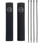 867491 Moose Racing Fork Skins Long To Black