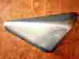 36001-1421-fr 90-93 36001-1420 Kawasaki Zr550 Zephyr Left Side Cover Gray Air Box Filter Nice